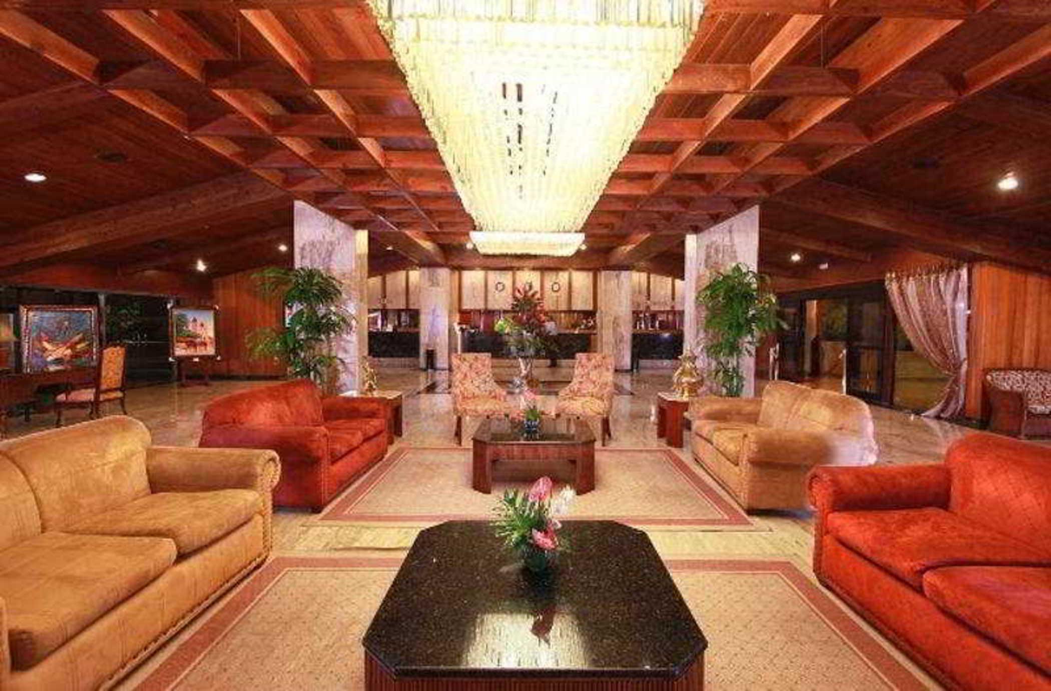 Dominican Fiesta Hotel Santo Domingo Eksteriør billede Lobby