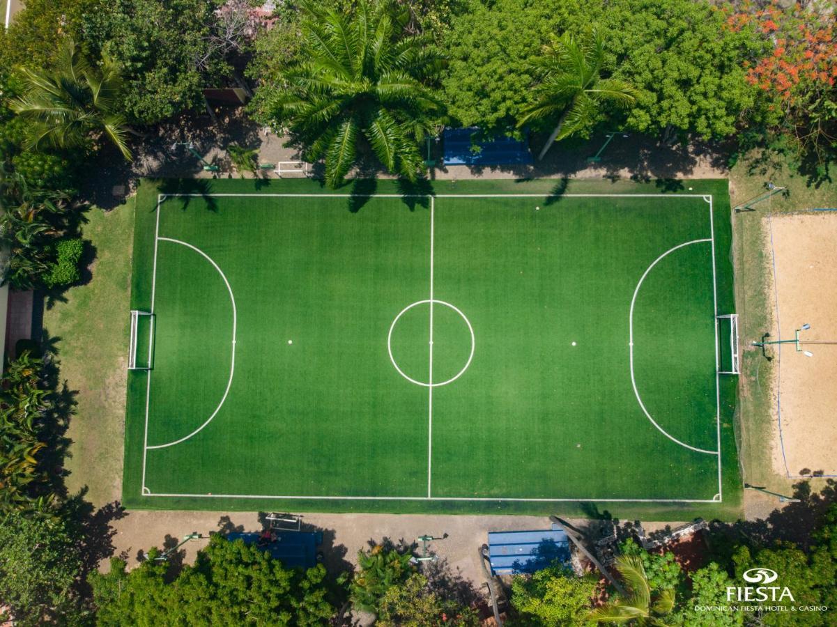 Dominican Fiesta Hotel Santo Domingo Eksteriør billede Aerial view of the hockey field